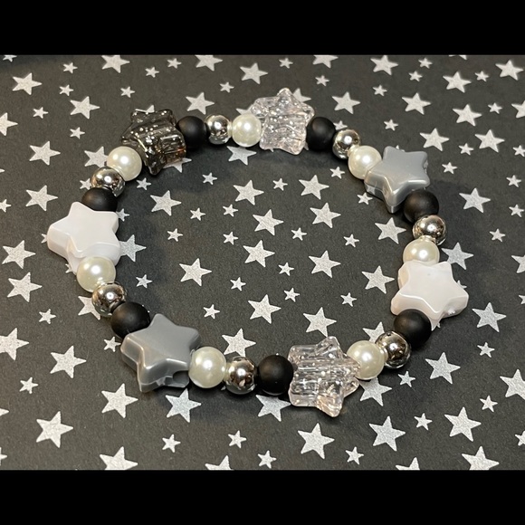Plastic Star Candy Kawaii 90s Inspired Galaxy Bracelet - Picture 4 of 4